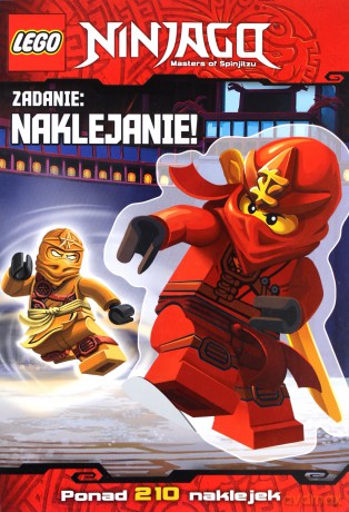 Lego Ninjago. Zadanie: Naklejanie! [KSIĄŻKA]