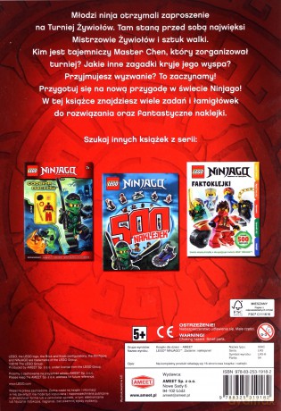 Lego Ninjago. Zadanie: Naklejanie! [KSIĄŻKA]
