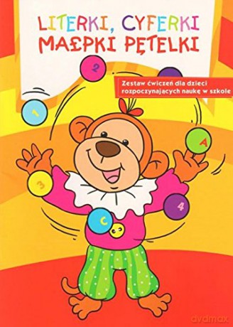 Literki, cyferki, małpki Pętelki [KSIĄŻKA]