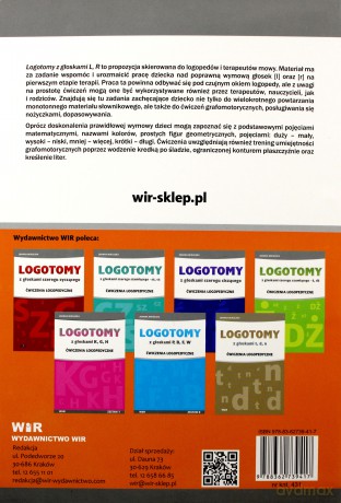 LOGOTOMY z głoskami L, R. Ćwiczenia logopedyczne [KSIĄŻKA]