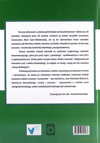 Lubelska pieśń ludowa na tle porównawczym [KSIĄŻKA]