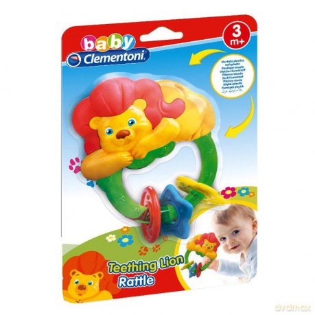 CLEMENTONI Lwiątko do gryzienia