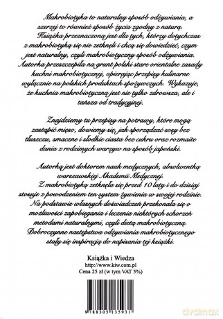 Makrobiotyka w polskiej kuchni [KSIĄŻKA]