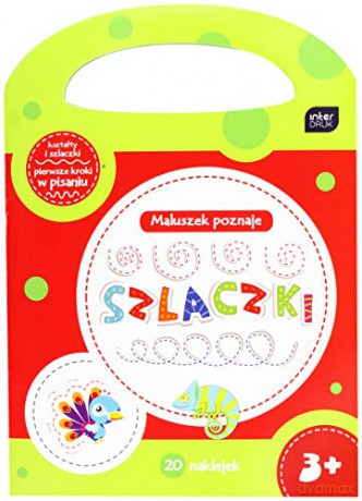 Maluszek poznaje. Kolorowanka z naklejkami MIX [KSIĄŻKA]