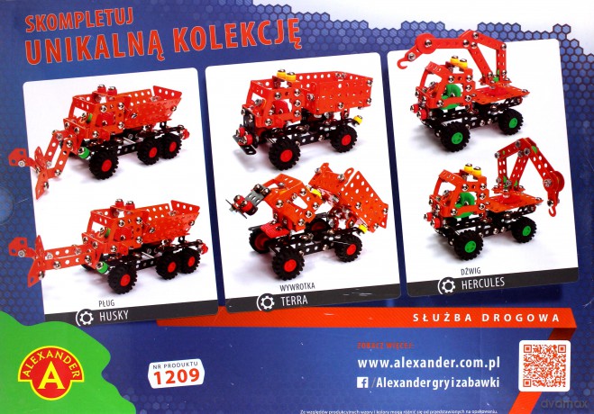 Mały konstruktor - Dźwig