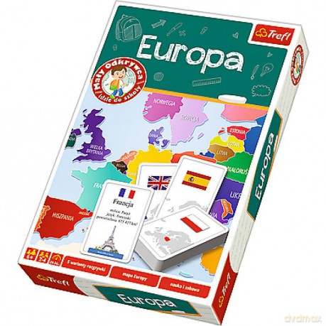 TREFL Mały odkrywca... - Europa [GRA]