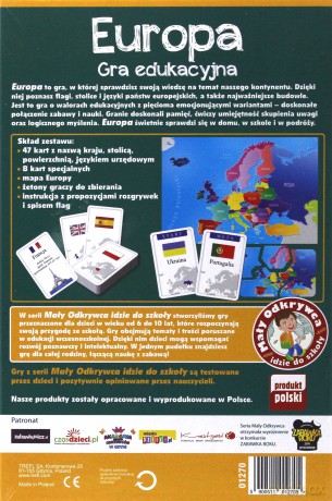 TREFL Mały odkrywca... - Europa [GRA]