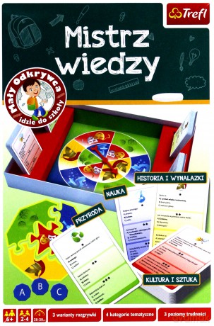 TREFL Mały odkrywca... - Mistrz Wiedzy [GRA]