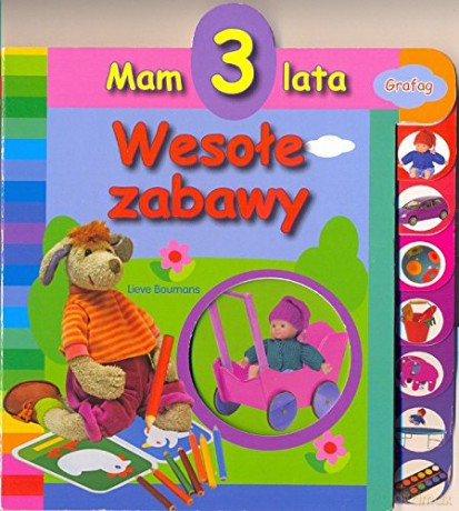 Mam 3 lata. Wesołe zabawy [KSIĄŻKA]
