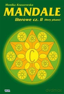 Mandale literowe - cz. 2 litery pisane [KSIĄŻKA]