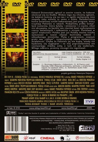 Kabaret Moralnego Niepokoju [DVD]