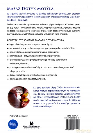 Masaż Dotyk Motyla dr Evy Reich [KSIĄŻKA]+[DVD]