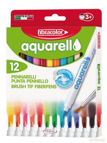 Mazaki Aquarello wodne 12 kolorów