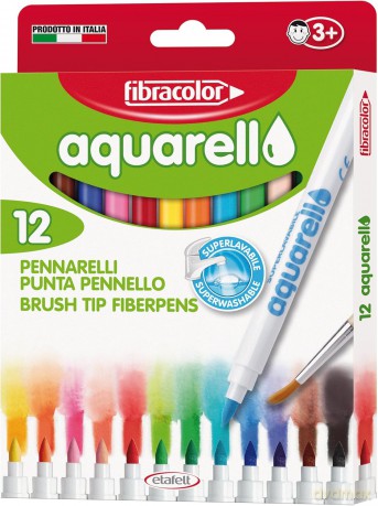 Mazaki Aquarello wodne 12 kolorów