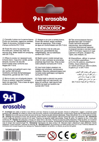 Mazaki Erasable wymazywalne 9+1