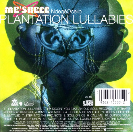 Meshell Ndegeocello: Plantation Lullabies [CD]