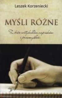 Myśli różne [KSIĄŻKA]