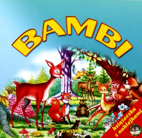 Naklejanka - Bambi [KSIĄŻKA]