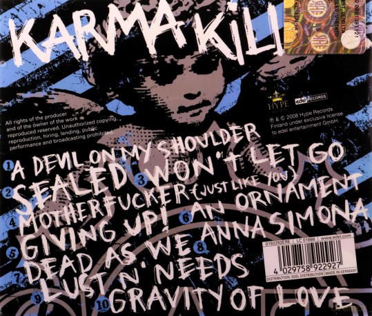 Negative: Karma Killer [CD]