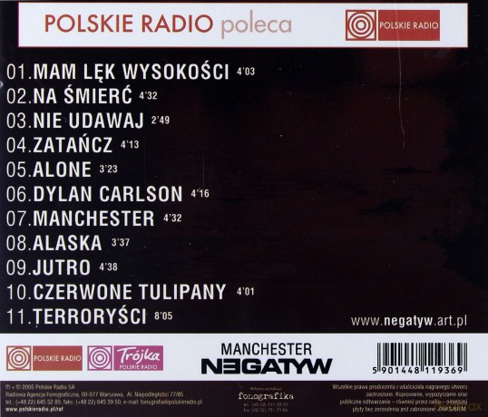 Negatyw: Manchester [CD]