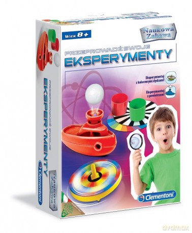 CLEMENTONI Naukowa zabawa. Eksperymenty