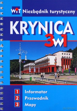 Niezbędnik turystyczny Krynica 3 w 1 [KSIĄŻKA]