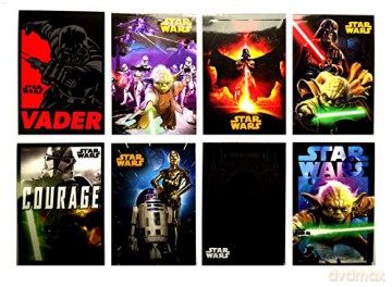 Notes A7 Gwiezdne Wojny (30 szt.) (Star Wars)
