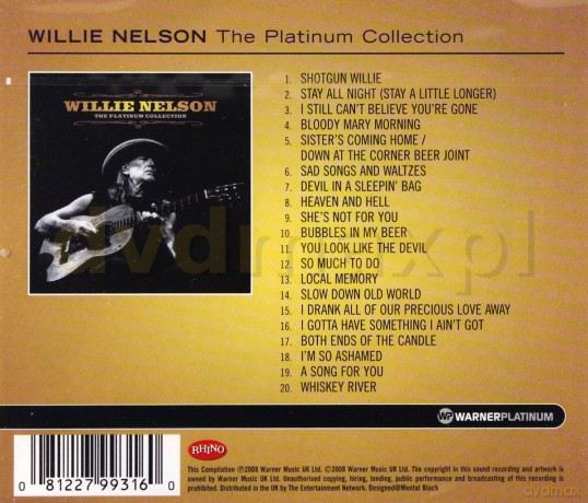 Willie Nelson: The Platinum Collection [CD]