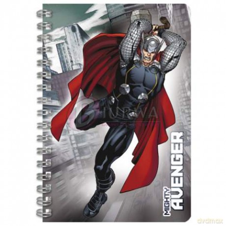 Notes spiralny A6 Avengers (10 szt.)