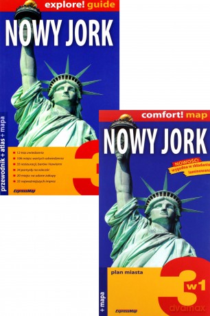 Nowy Jork 3 w 1 Przewodnik [KSIĄŻKA]