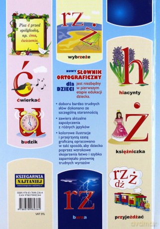 Nowy słownik ortograficzny dla dzieci [KSIĄŻKA]
