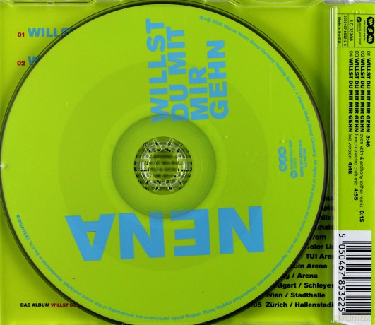 Nena: Willst Du Mit Mir Gehn (maxi-single) [CD]