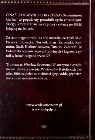 O naśladowaniu Chrystusa [KSIĄŻKA]