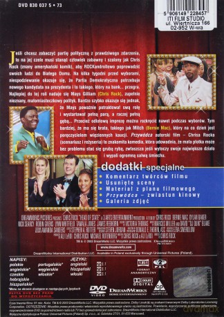 Przywódca. Zwariowana kampania prezydencka [DVD] (Głowa Państwa)