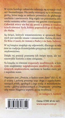 Oni Cię nie zawiodą. Modlitwy w sprawach trudnych [KSIĄŻKA]