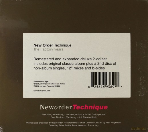 New Order: Technique Collector's Edition [2CD]