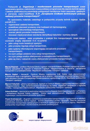 Organizacja i monitorowanie procesów transportowych [KSIĄŻKA]