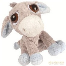 Osiołki tata i dziecko niebieskie 23 cm