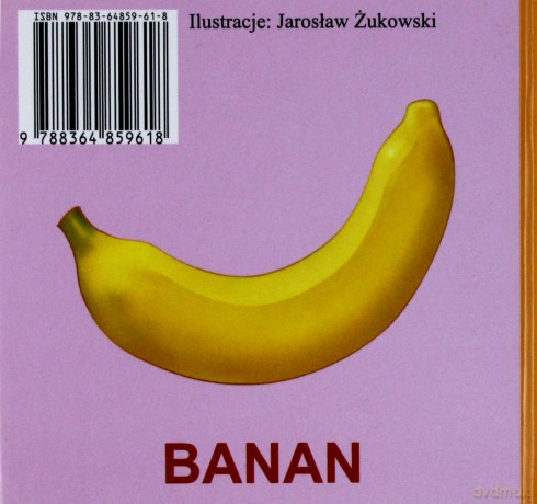 Owoce (harmonijka) (twarda) [KSIĄŻKA]