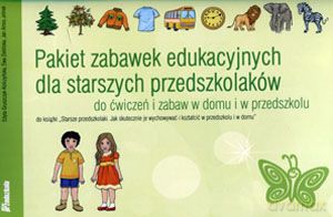 Pakiet zabawek edukacyjnych dla starszych przedszkolaków [KSIĄŻKA]