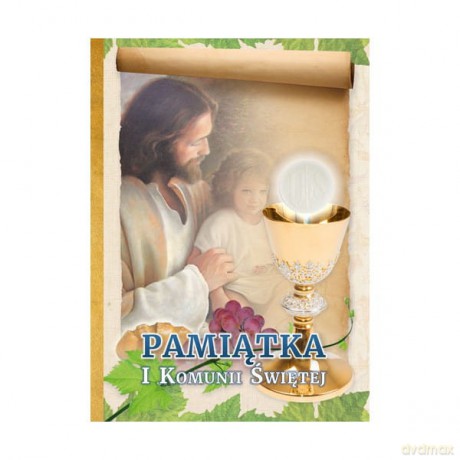 Pamiątka I Komunii Świętej - Pan Jezus z dzieckiem [KSIĄŻKA]