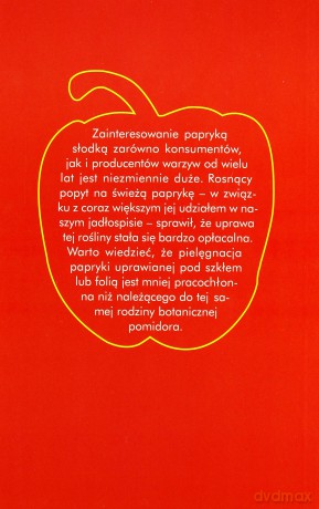 Papryka pod szkłem i folią [KSIĄŻKA]