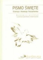 Pismo Święte Stary Testament i Nowy Testament (biała oprawa, paginatory) [KSIĄŻKA]