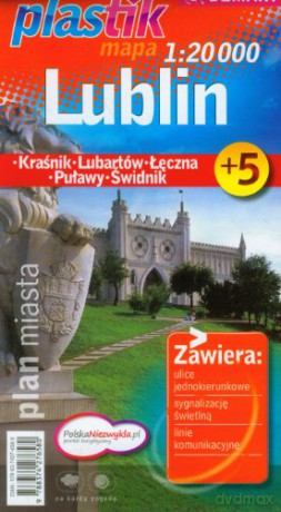 Plan miasta Lublin +5 1:20 000 plastik [KSIĄŻKA]
