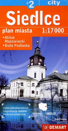 Plan miasta Siedlce +2 1:17 000 [KSIĄŻKA]