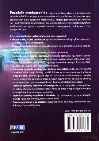 Poradnik mechatronika [KSIĄŻKA]