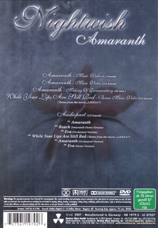 Nightwish: Amaranth [DVD]