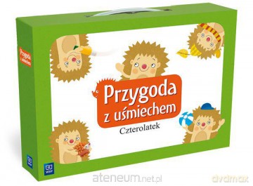 Przygoda z uśmiechem. Czterolatek BOX [KSIĄŻKA]