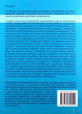 Psychologia resocjalizacyjna [KSIĄŻKA]