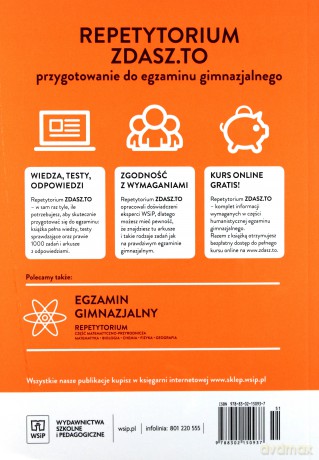 Repetytorium. Egzamin gimnazjalny część humanistyczna [KSIĄŻKA]